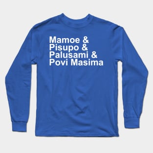 Samoan Food Long Sleeve T-Shirt